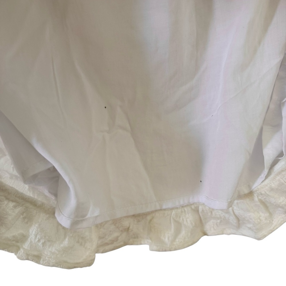 NWT Anthropologie Line & Dot Vandy Textured Dress Bridal White Size XS - Picture 14 of 14
